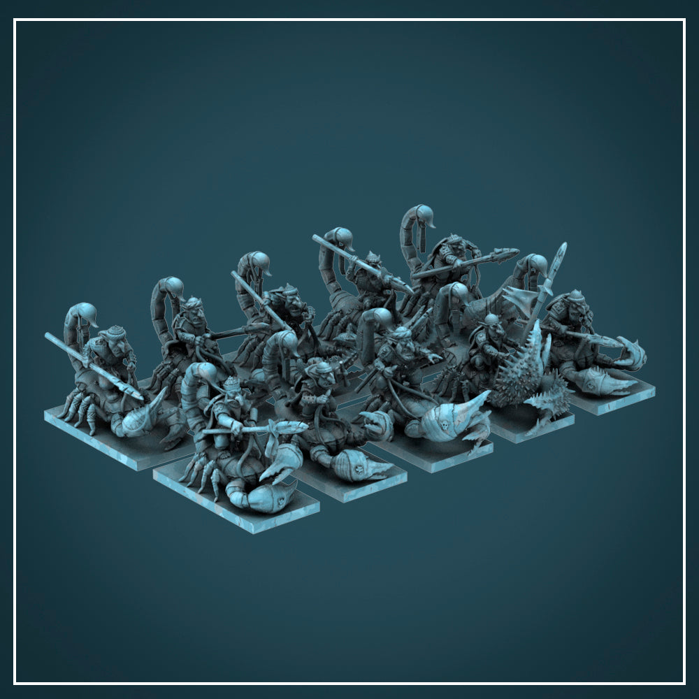 Red Desert Goblin - War Scorpion Riders