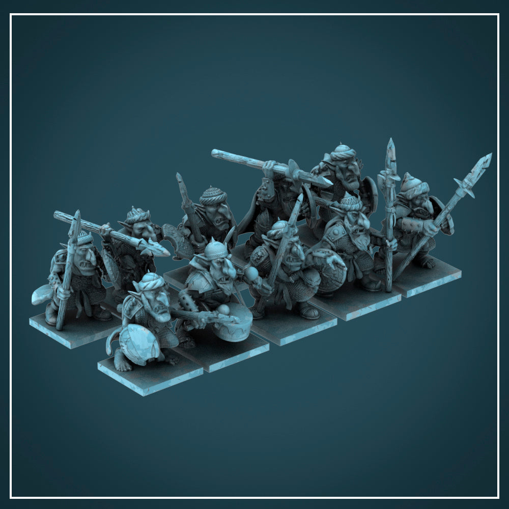 Red Desert Goblin - Spearmen