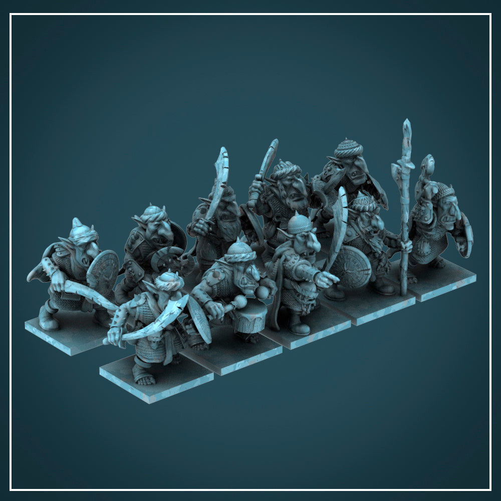 Red Desert Goblin - Swordsmen