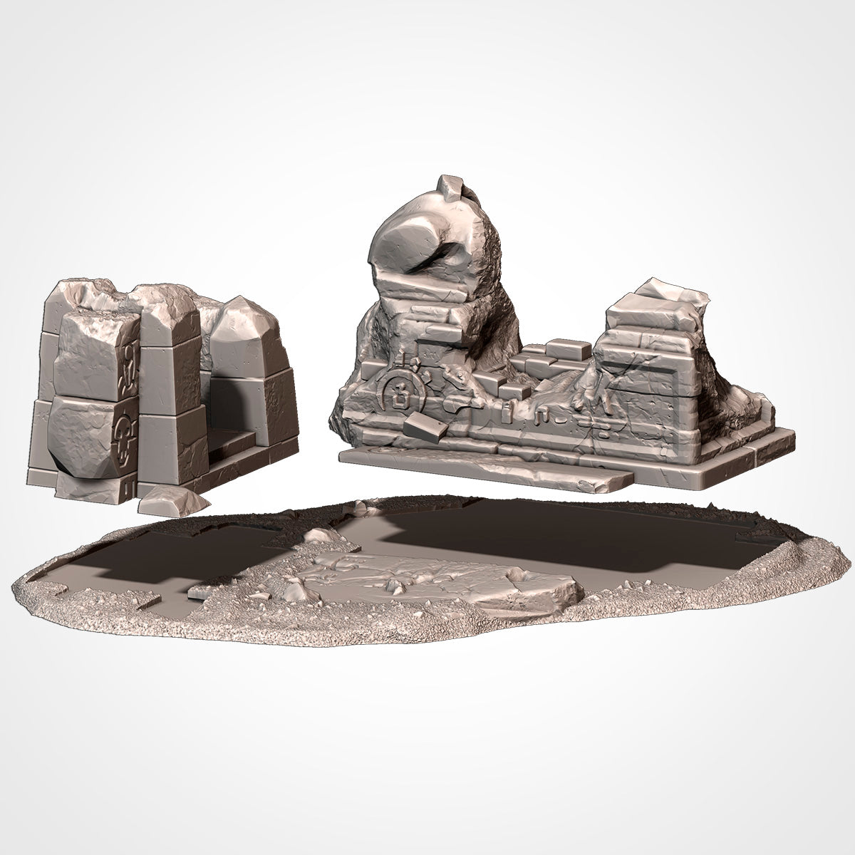 Temple City - Egyptian Scatter Rubble (V1)