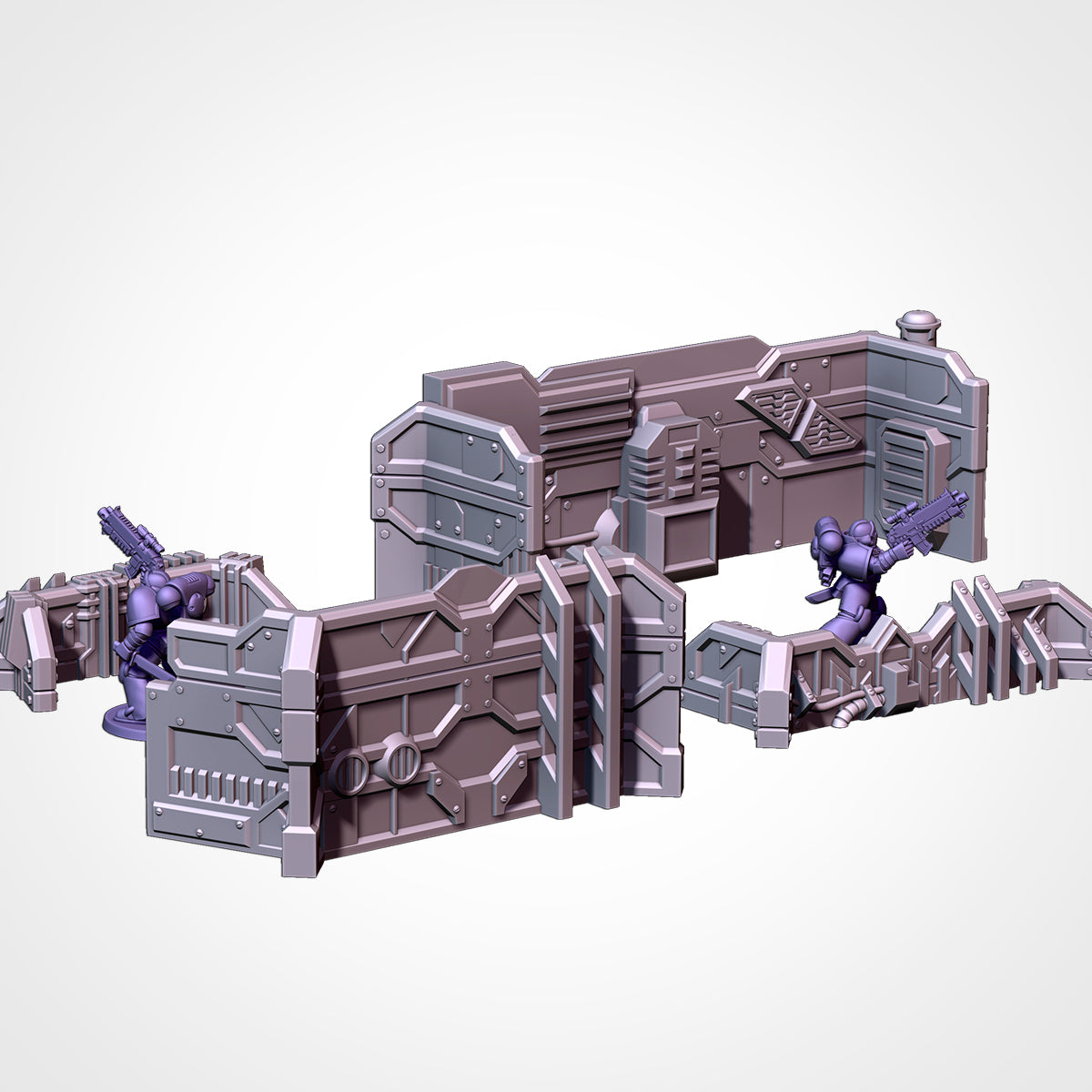 Sci-fi City Set