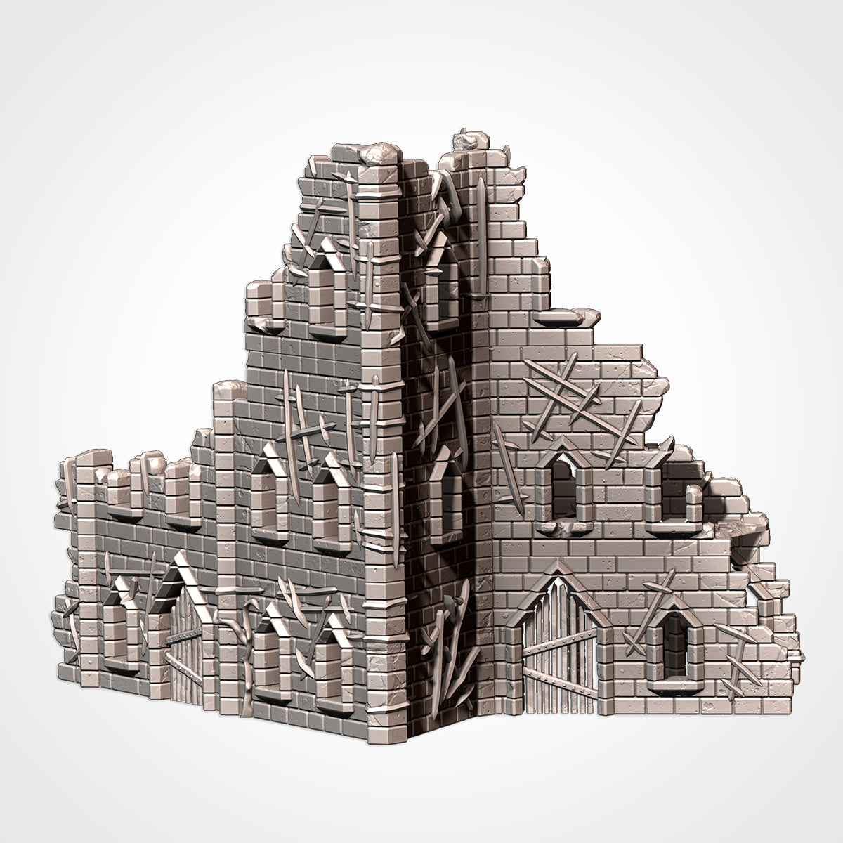 Cursed Fortress - Ruined Building 1