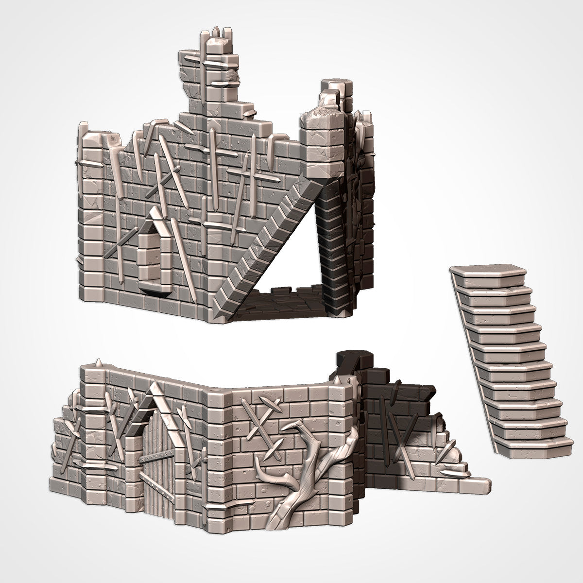 Cursed Fortress - Ruined Building 3