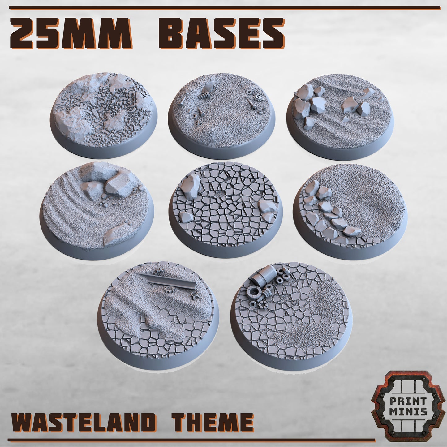 Wastleland Circle Single Bases