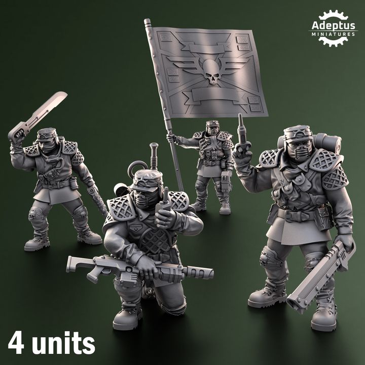 Sunscorch Regiment - Command Squad