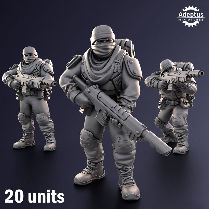 Sandshroud battalion - Guard Squad
