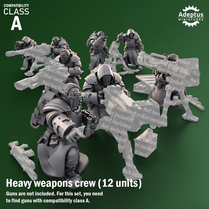 Crusaders Covenant - Crusader Heavy Weapon Teams