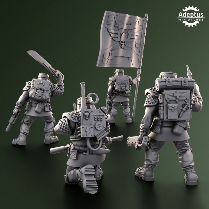 Sunscorch Regiment - Command Squad