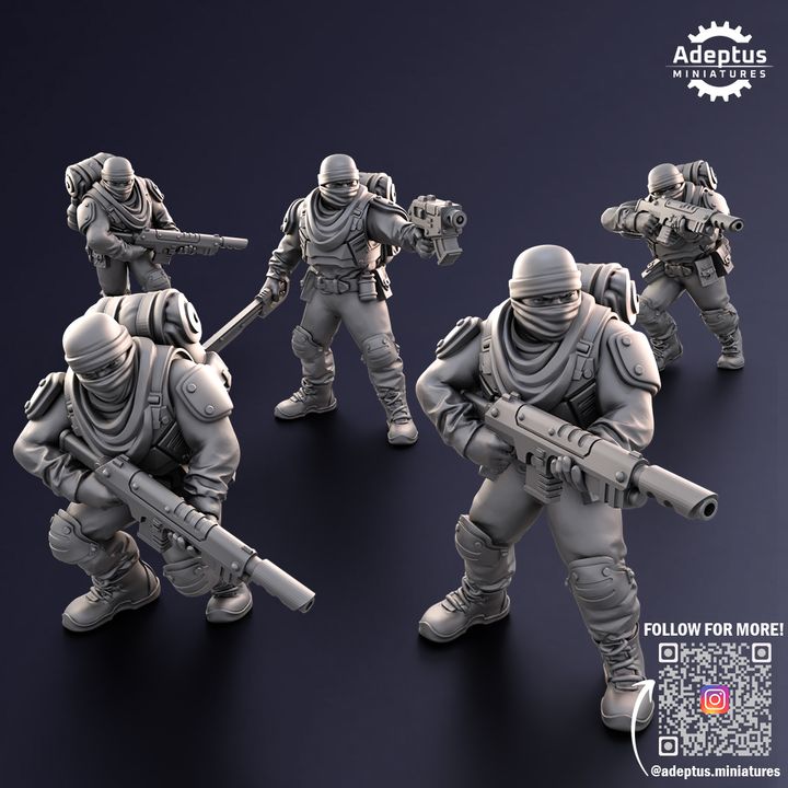 Sandshroud battalion - Guard Squad
