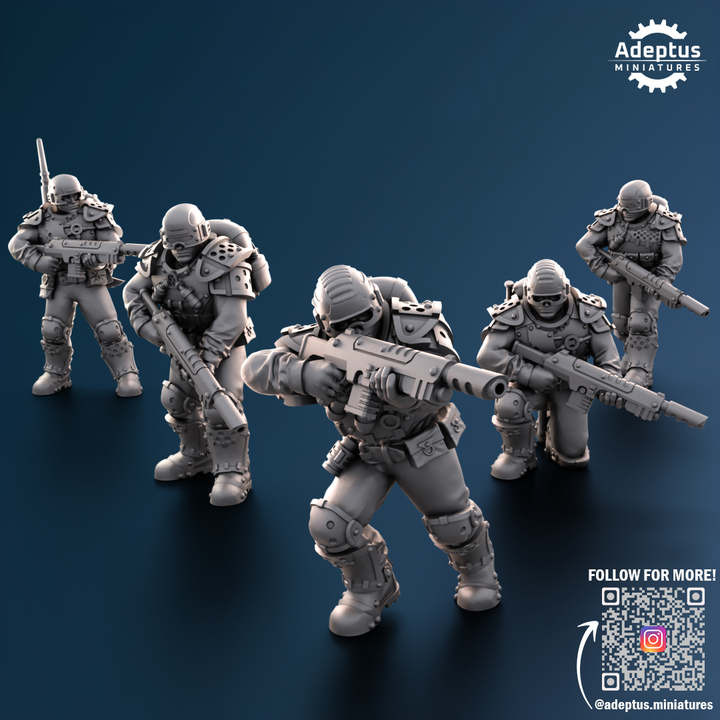 Grey Plate - Guardsmen
