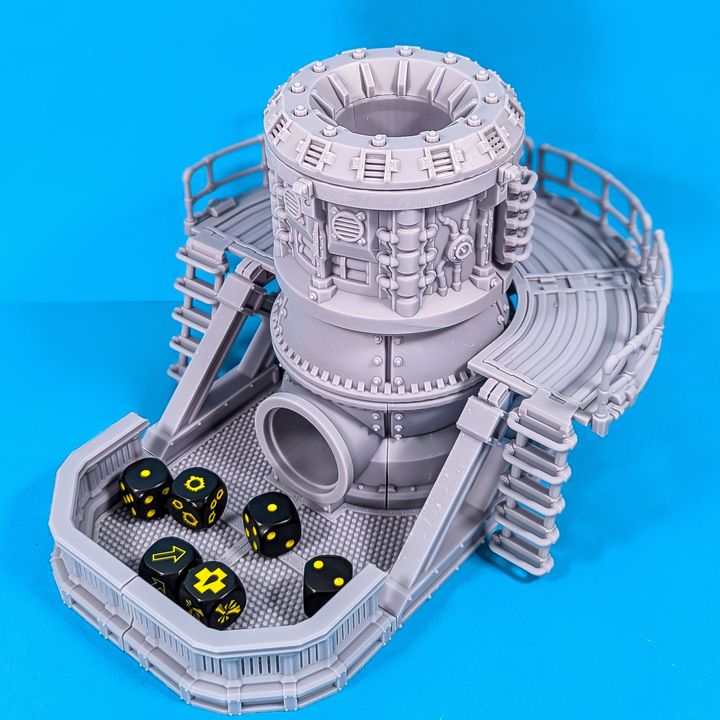 Industrial Dice Tower