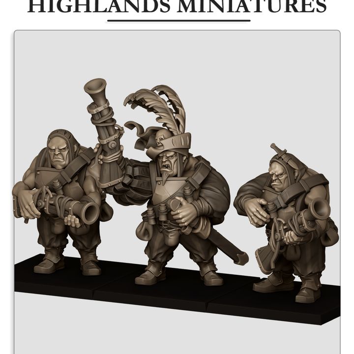 Sunland - Ogre Mercs w Blunderbuss