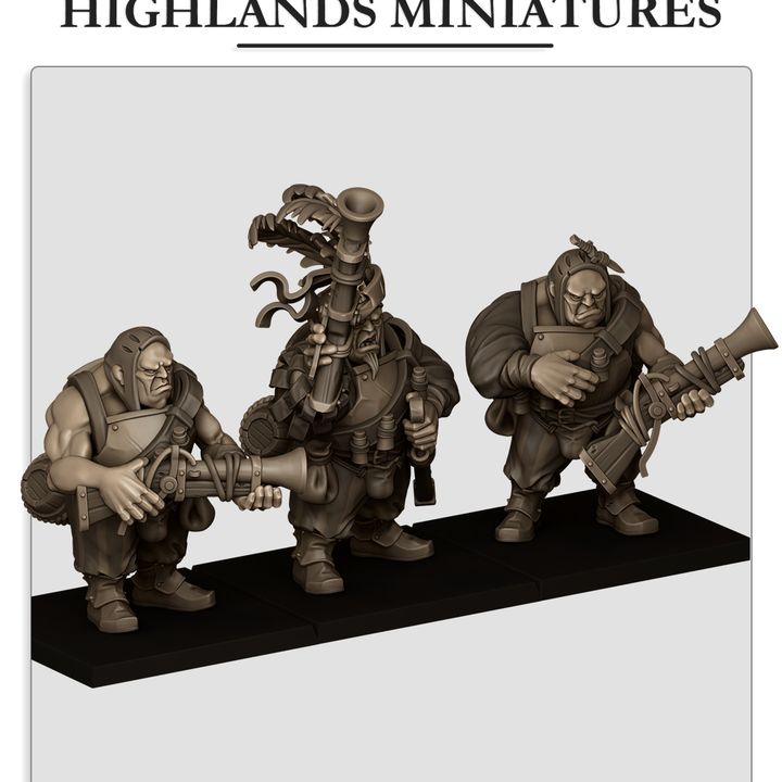 Sunland - Ogre Mercs w Blunderbuss
