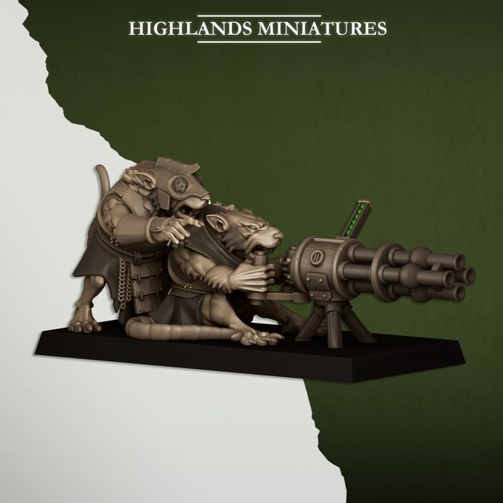 Sewer Vermin - Gatling Gunners