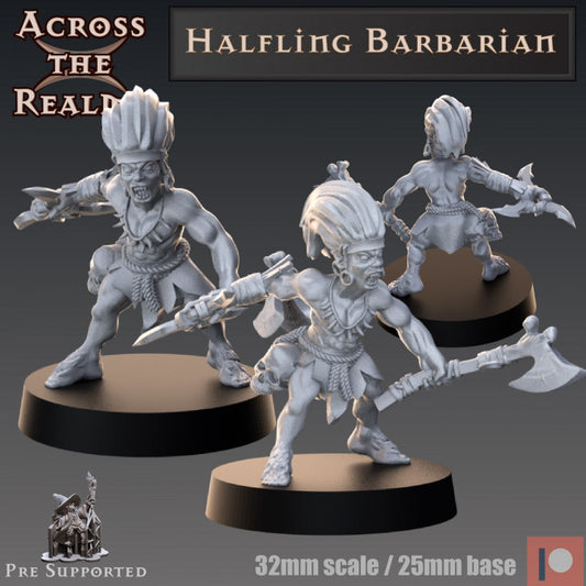 Halfling Barbarian