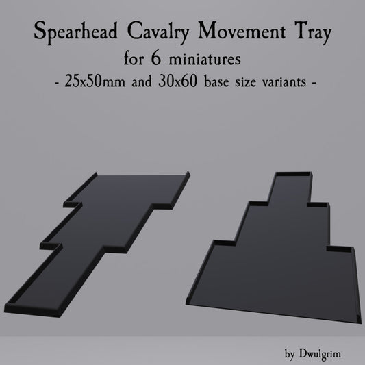 Spearhead Cavalry Movement Tray