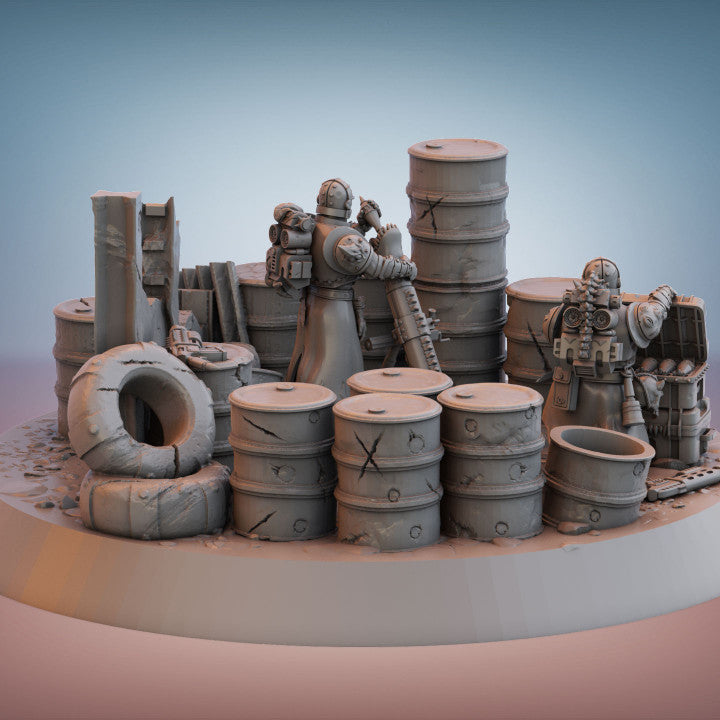 Cult Guard - Heavy Weapon Team 1