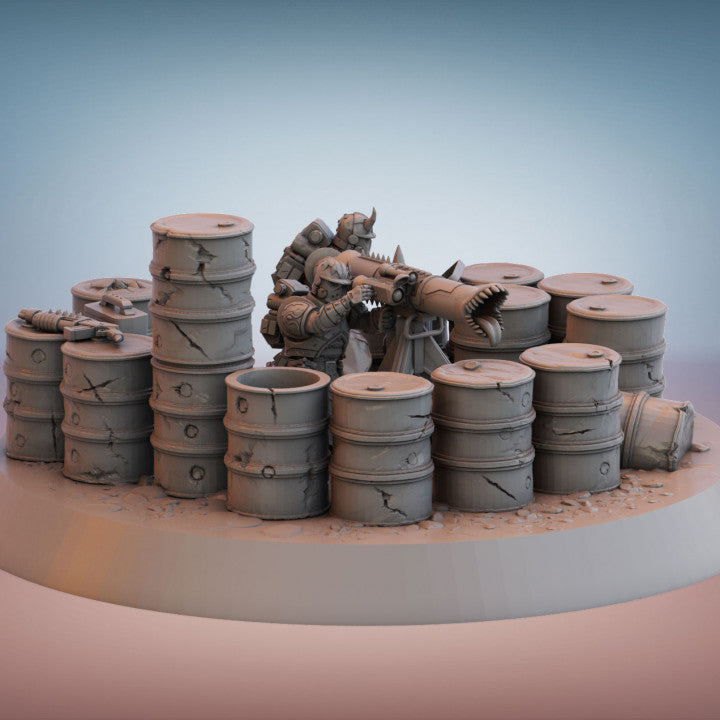 Cult Guard - Heavy Weapon Team 3