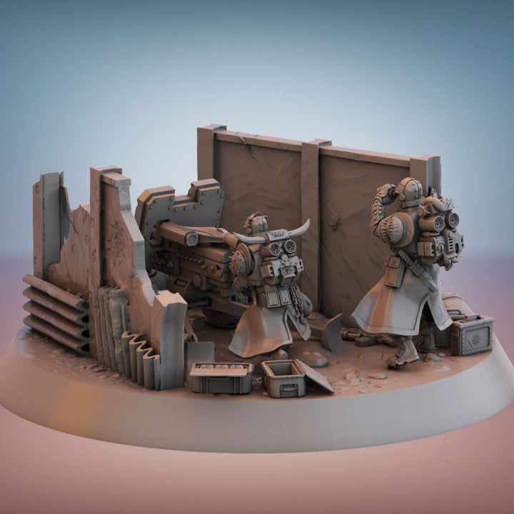 Cult Guard - Heavy Weapon Team 4