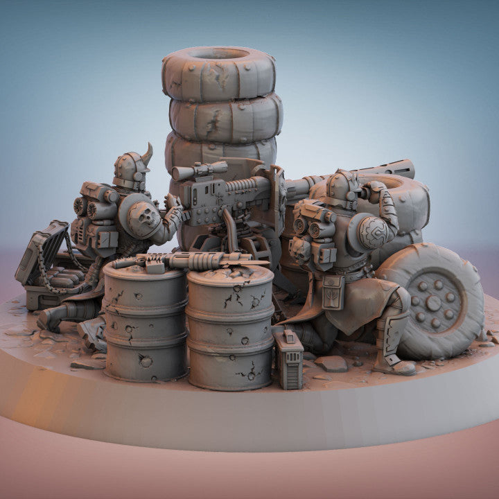 Cult Guard - Heavy Weapon Team 5