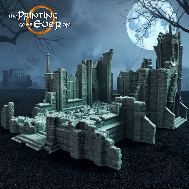 Ruined Gothic Cathedral