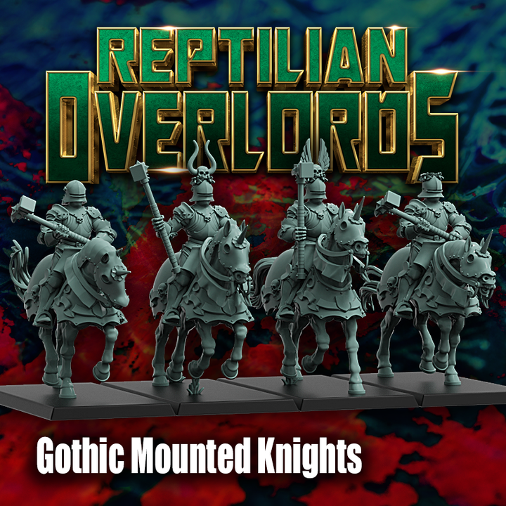 Mounted Gothic Knights