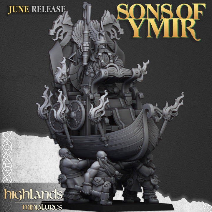 Sons of Ymir - Dwarf High King on Throne