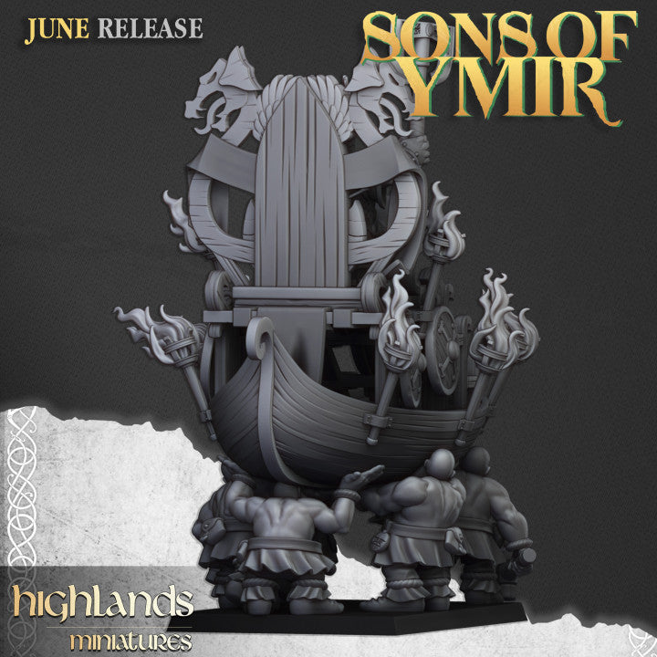 Sons of Ymir - Dwarf High King on Throne