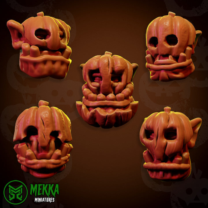 Orc Bitz - Orc Pumpkin Heads