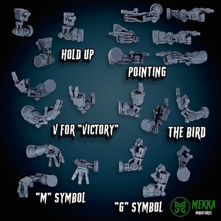Cybork Bitz - Hand Signals