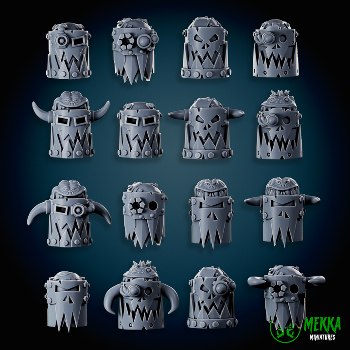 Orc Bitz - Iron Skull Masks
