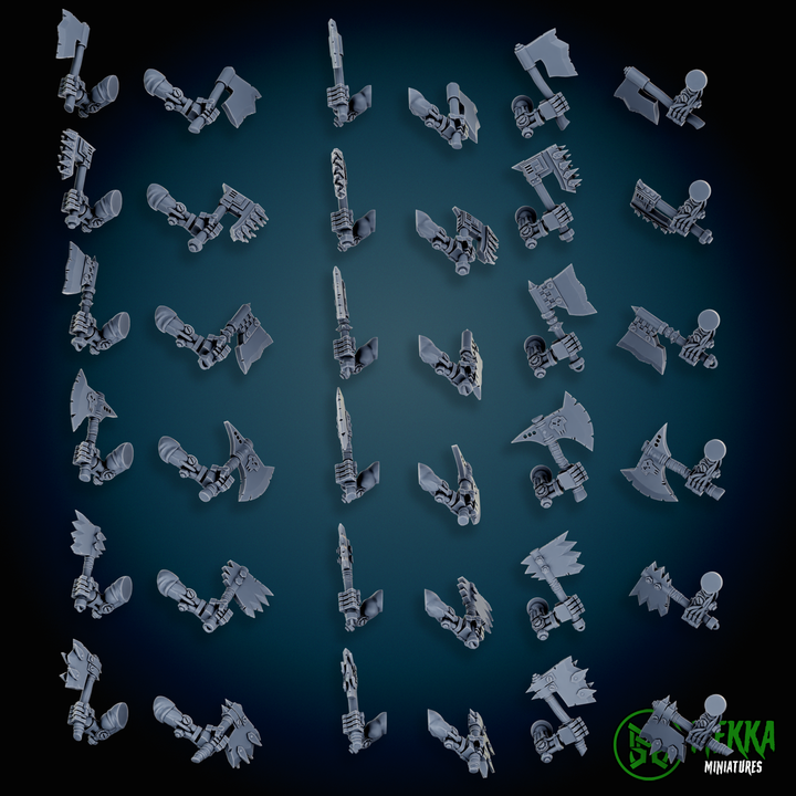 Cybork Bitz - Hand Weapons