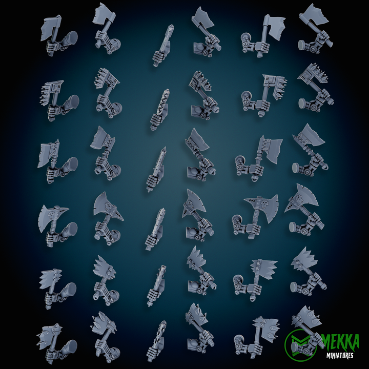 Cybork Bitz - Hand Weapons