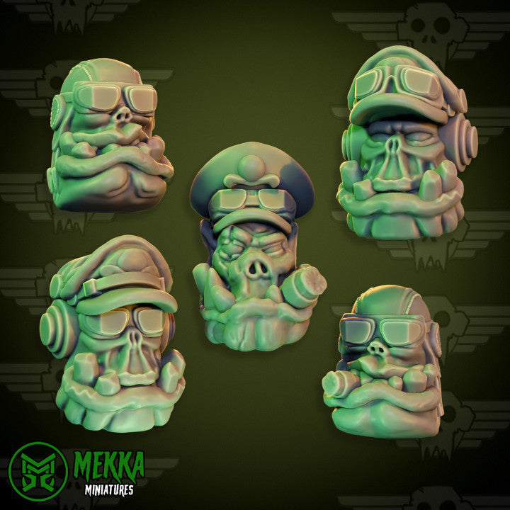 Orc Bitz - Pilot Heads