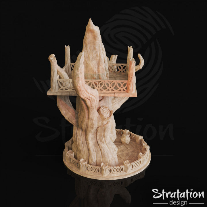 Treetop Druid Haven Dice Tower