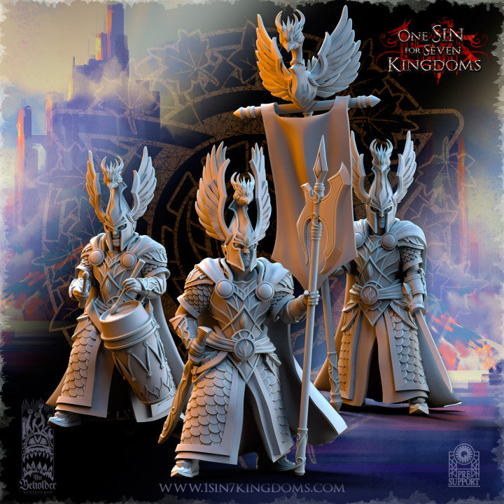 Silvermoor - Searing Bird Guardian Command Group