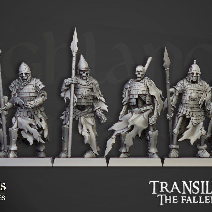 Undead Boyar Guards - Spears