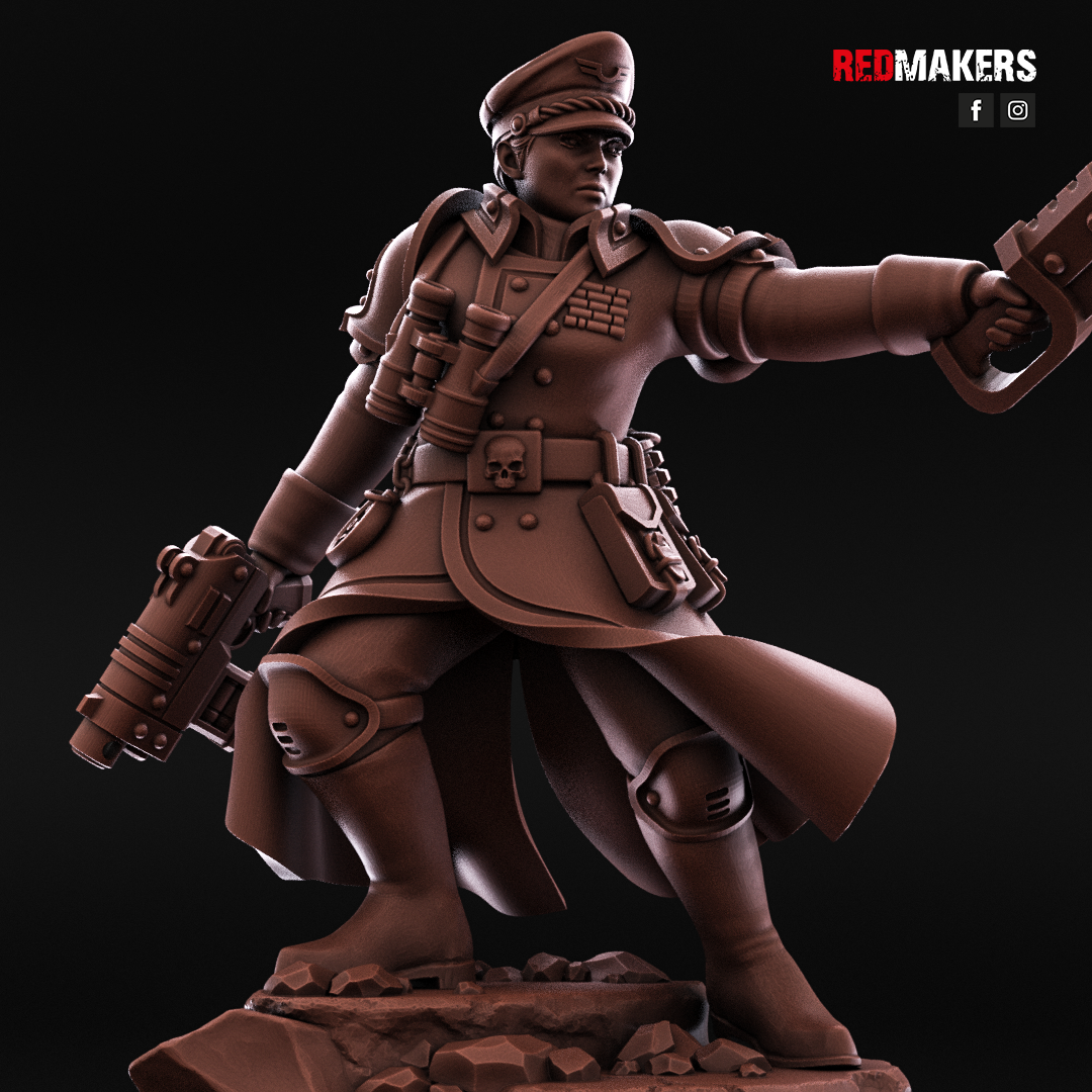 Shock Troops - Female Commander