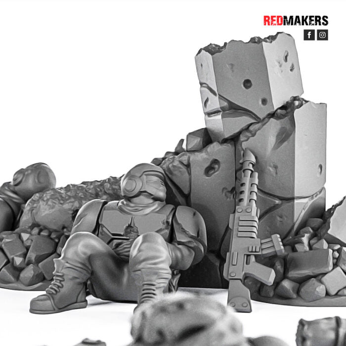 Alpha Troop - Slain Soldiers