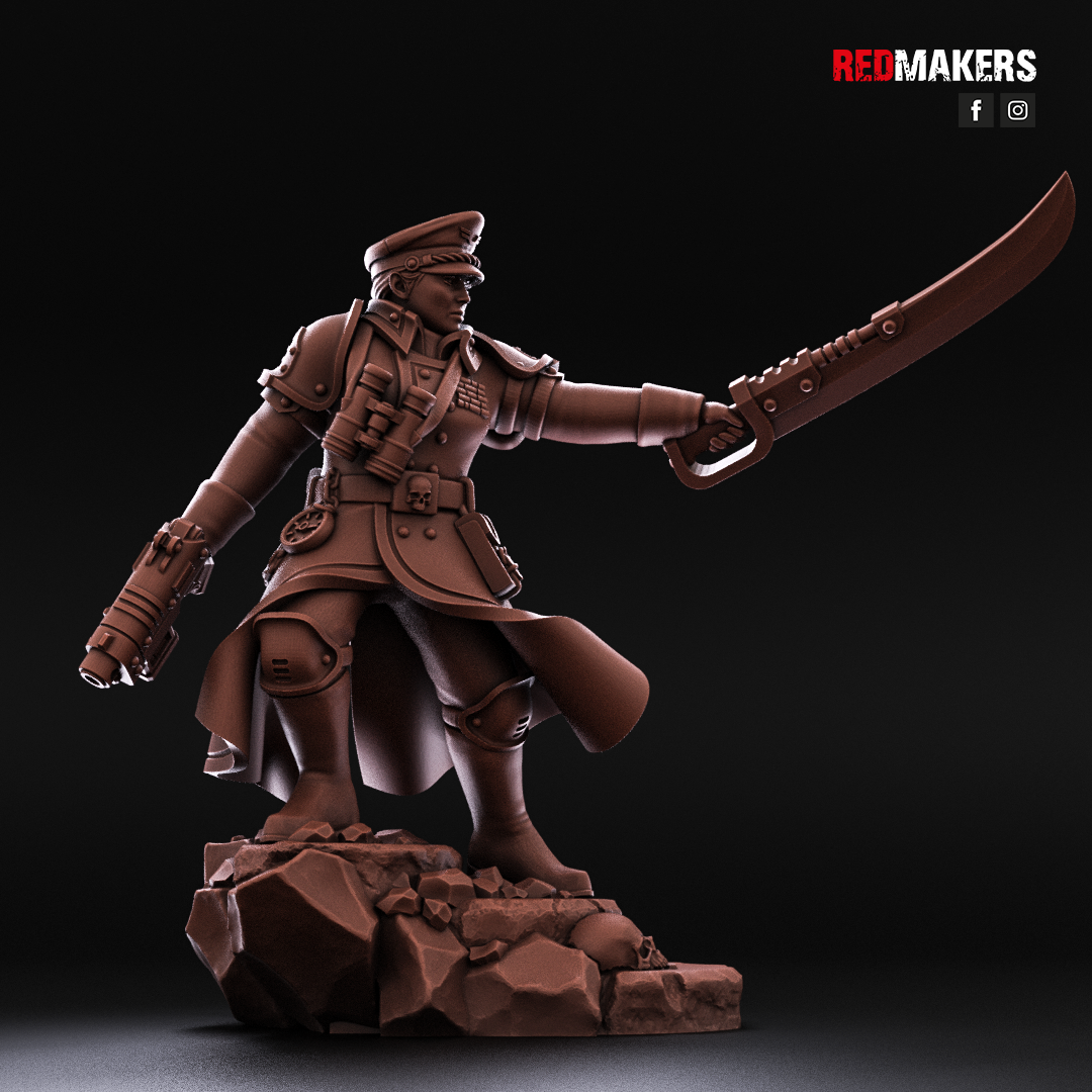 Shock Troops - Female Commander
