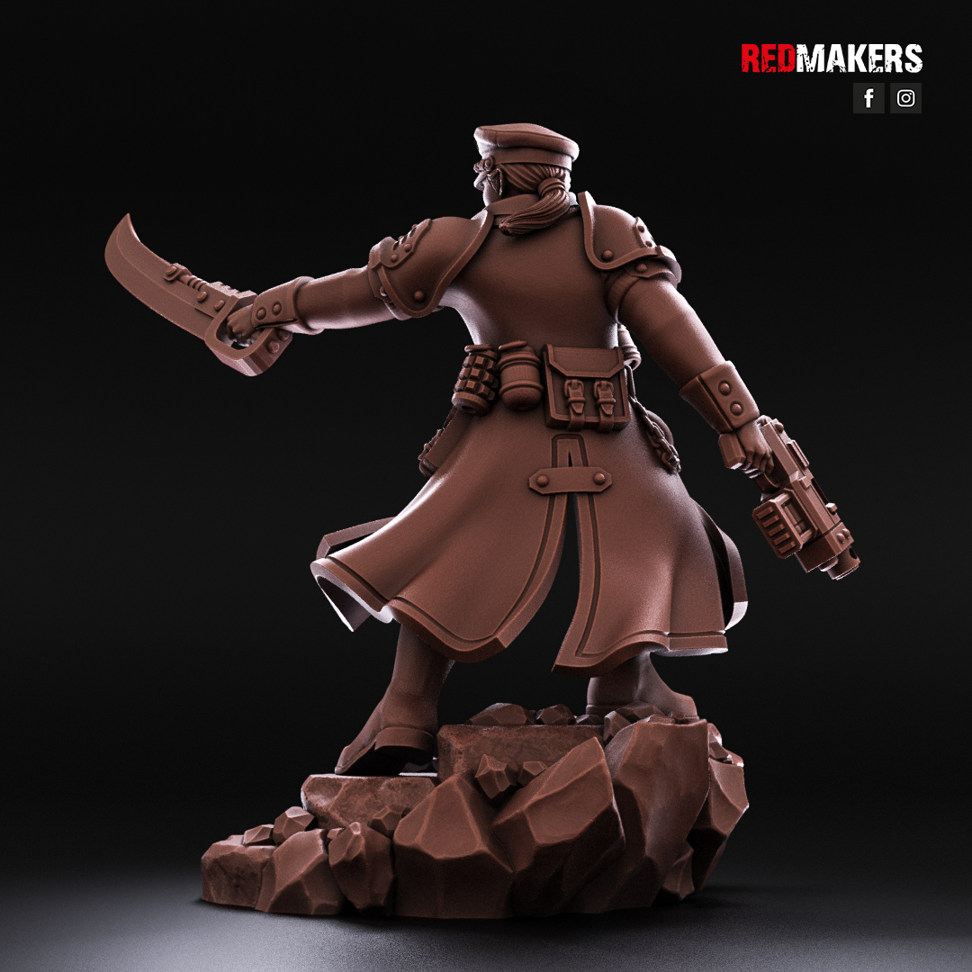 Shock Troops - Female Commander