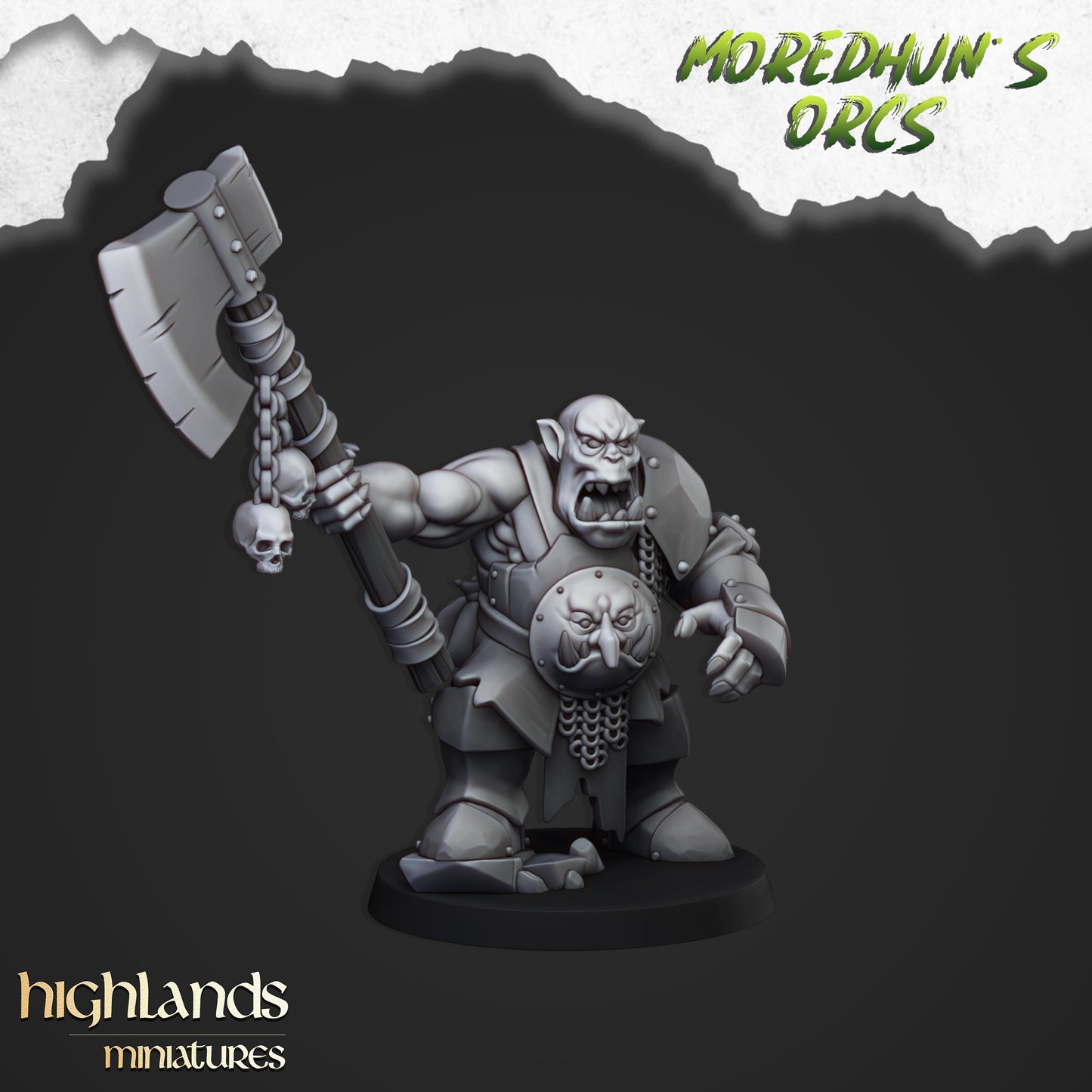Moredhun's Orc - Borgok Skullcrusher