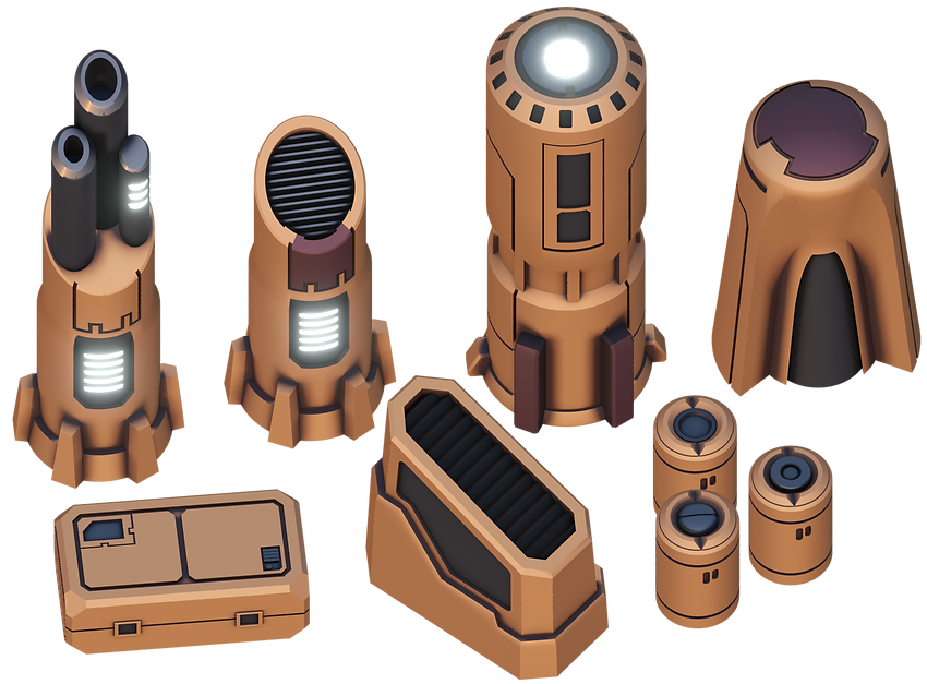 Cadre Scatter Terrain Pack