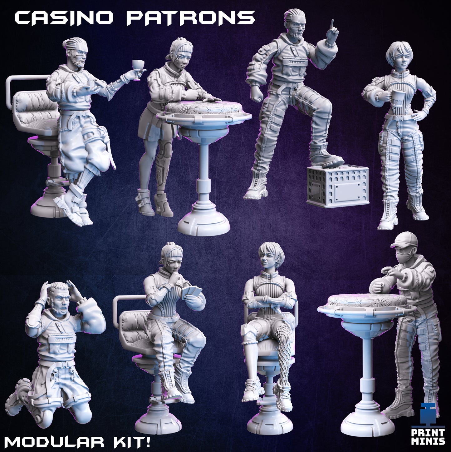 Casino Bar & Patrons