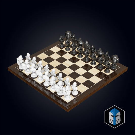 Clone Wars Chess Peices