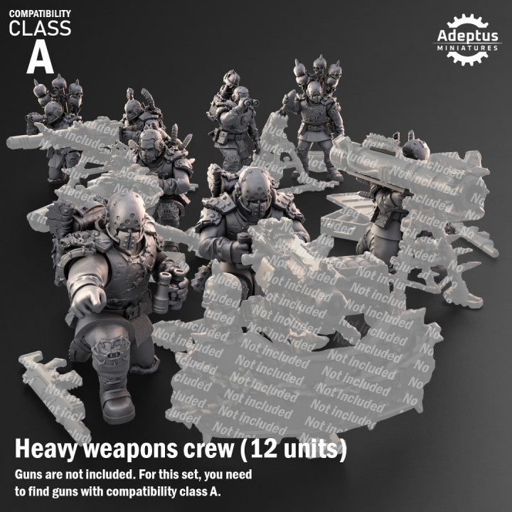 Dark Krocs - Heavy Weapon Crew