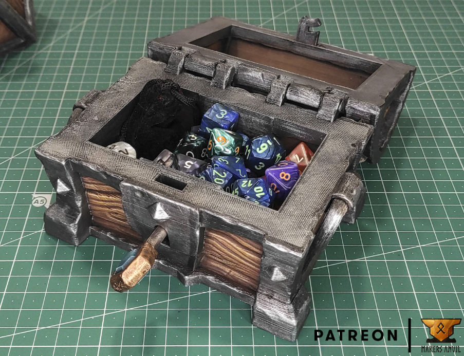 Dungeon Chest Loot Dice Box