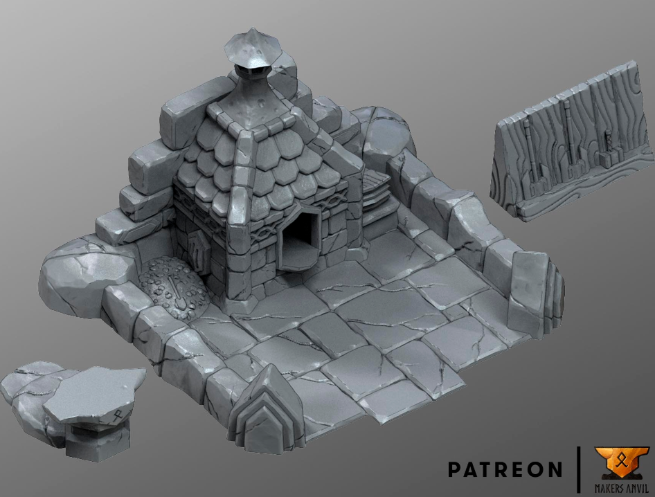 Dwarf Settlement Set