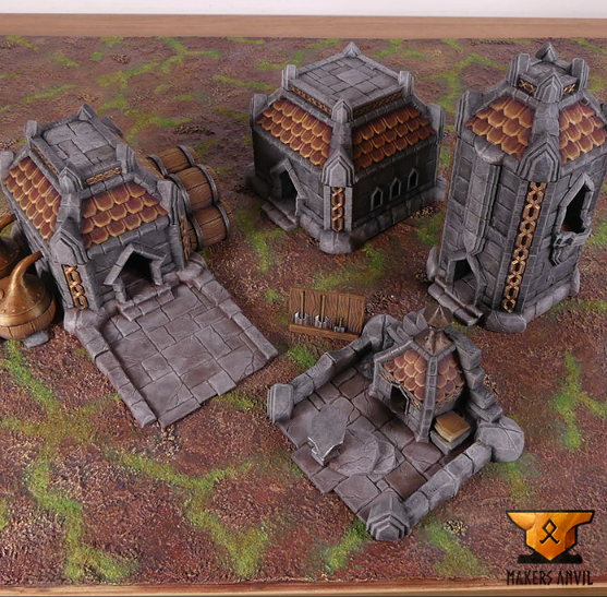 Dwarf Settlement Set