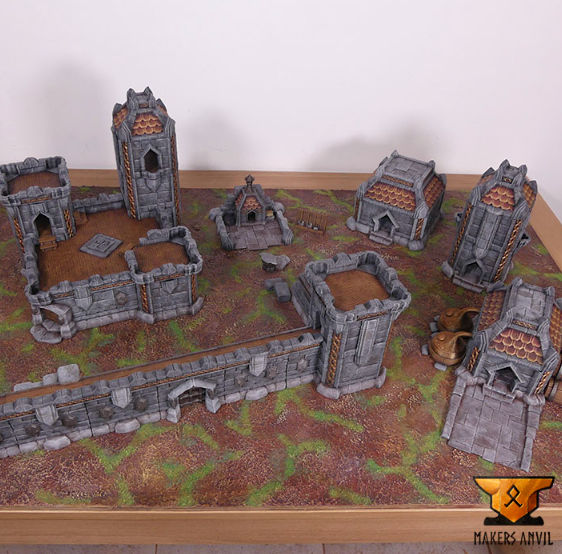 Dwarf Settlement Walls